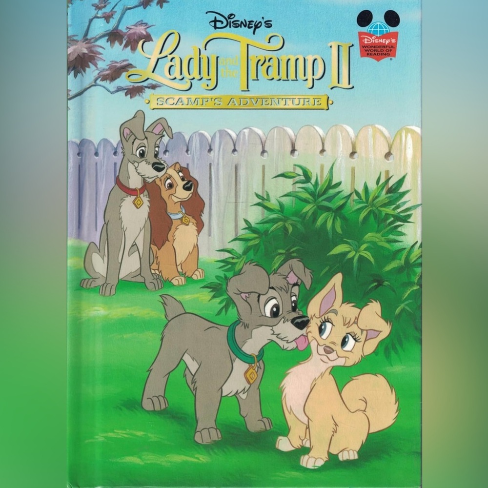 Lady and the Tramp II Hardcover Book